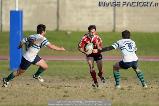 2014-11-02 CUS PoliMi Rugby-ASRugby Milano 1126